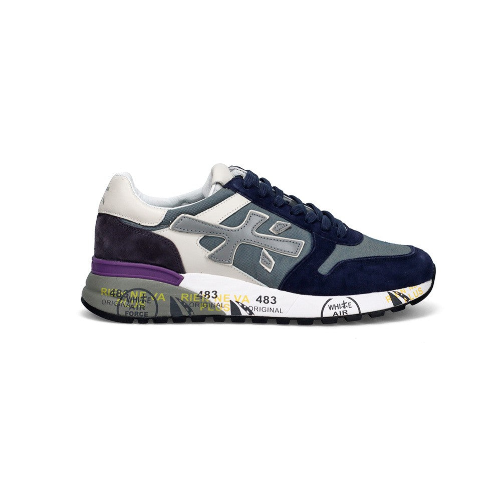 Premiata 'Mick 6169 Navy and Gray'